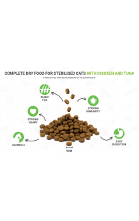 DIVINUS Cat Sterilised կեր ստերիլիզացված կատուների համար։ DIVINUS Cat Sterilised կեր ստերիլիզացված կատուների համար։