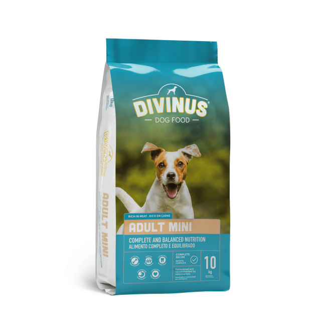 DIVINUS Dog Mini adult- Շան կեր չափահաս փոքր ցեղատեսակի շների համար DIVINUS Dog Mini adult- Շան կեր չափահաս փոքր ցեղատեսակի շների համար