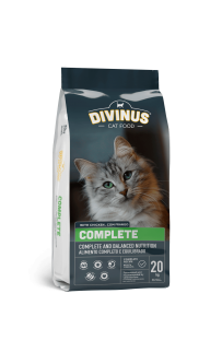 DIVINUS Cat Complete Հավասարակշռված կեր չափահաս կատուների համար DIVINUS Cat Complete Հավասարակշռված կեր չափահաս կատուների համար