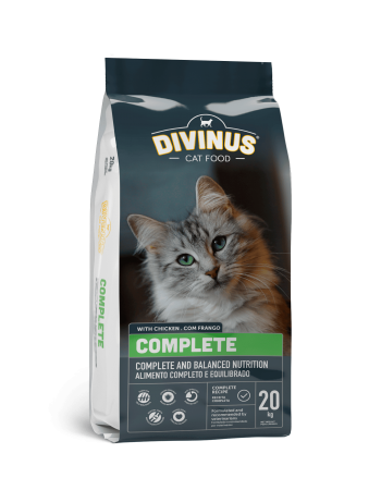 DIVINUS Cat Complete Հավասարակշռված կեր չափահաս կատուների համար