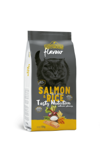 DIVINUS Cat Salmon and Rice Հավասարակշռված կեր չափահաս կատուների համար