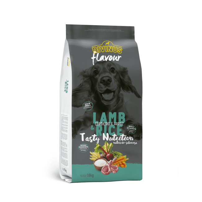 DIVINUS FLAVOUR LAMB & RICE Շան կեր գառան մսով