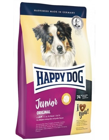 HAPPY DOG JUNIOR ORIGINAL կեր շան ձագի համար 