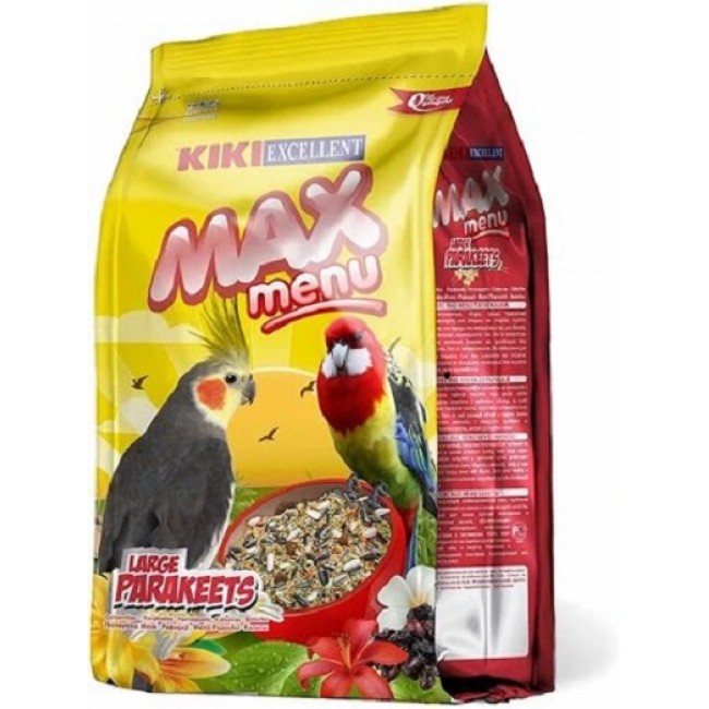 KIKI . Կեր միջին չափի թութակների համար KIKI MAX MENU KIKI . Կեր միջին չափի թութակների համար KIKI MAX MENU