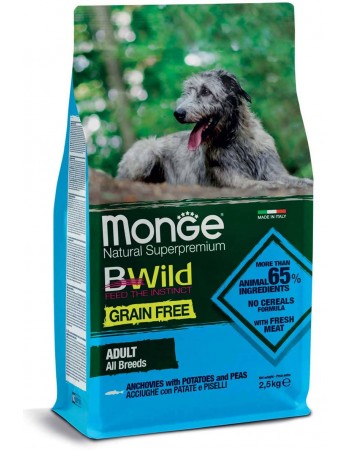 Bwild Grain Free Կեր շների համար անչոուս գարոխ կարտոֆիլ 12կգ