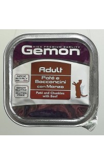 Gemon Adult կատվի կեր100գ պաշտետ  հավ և հորթ