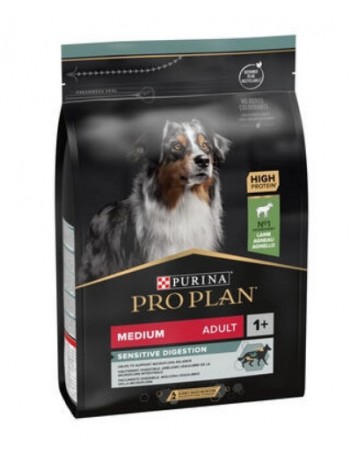 Pro Plan միջին շան , զգայուն մարսողություն , գառան համով