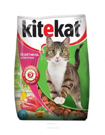 Չոր կեր «Kitekat» , համեղ հորթ, 