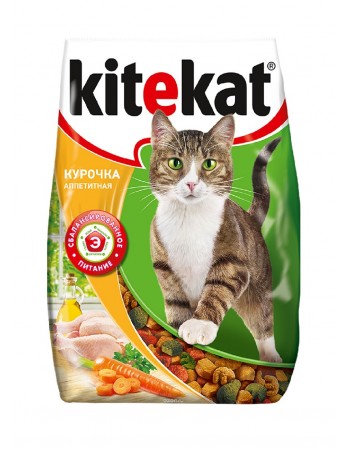 Չոր կեր «Kitekat» համեղ հավ