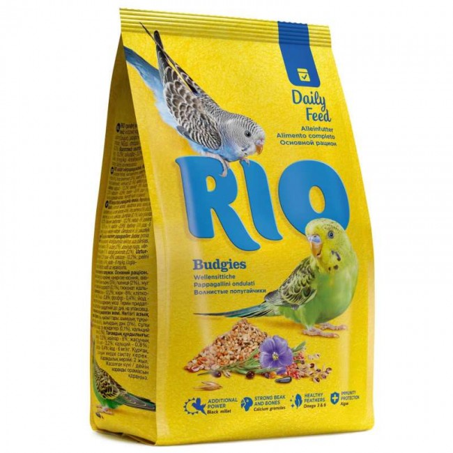Rio Budgies , հիմնական կեր ալիքավոր թութակների համար Rio Budgies , հիմնական կեր ալիքավոր թութակների համար