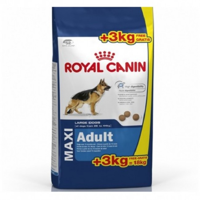 Royal Canin MAXI ADULT Կեր խոշոր շների համար 18կգ