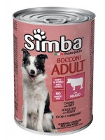 Simba հորթի մսով պահածո  շների համար 415 գ, 1230գ
