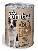 Simba թռչնամսով պահածո  շների համար 415 գ, 1230գ