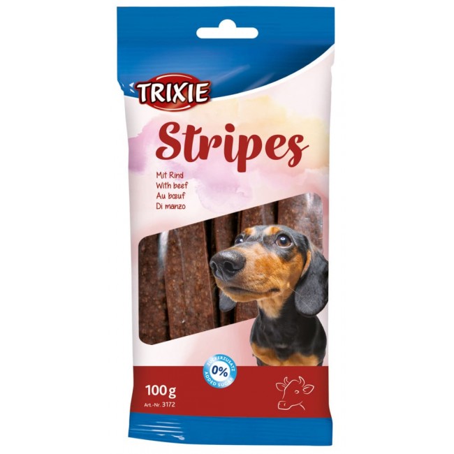 TRIXIE Stripes համար տավարի մսով100գ TRIXIE Stripes համար տավարի մսով100գ