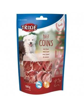 TRIXIE PREMIO Beef Coins պատառներ շների 100գ 