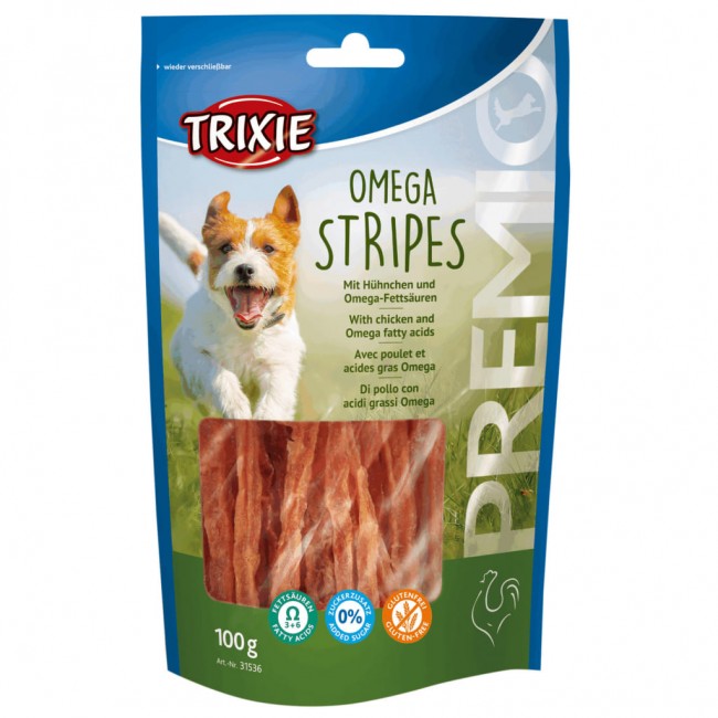 Trixie 31536 Premio Omega Stripes հավի միս 100գ 
