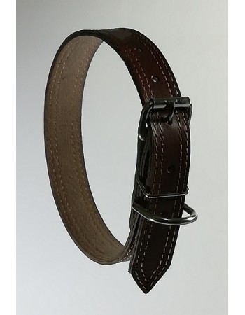 Կաշվե վզկապ շան 3,5սմ