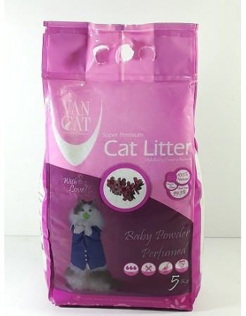 Van Cat բենտոնիտ մանկական փոշի