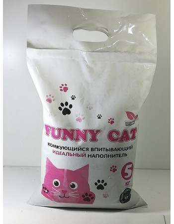 FUNNY CAT բենտոնիտ+ցեոլիտ 5կգ