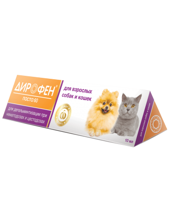 Apisenna Дирофен-паста 60 շան և կատվի 