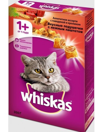 Չոր կեր կատուների համար, Whiskas տավարի և նապաստակի 